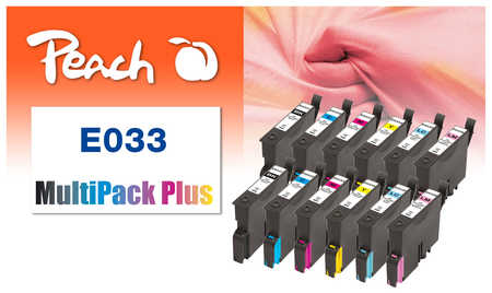 Peach  Spar Pack Plus Tintenpatronen kompatibel zu Epson Stylus Photo 950