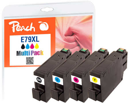 Peach  Spar Pack Tintenpatronen HY kompatibel zu Epson WorkForce Pro WF-5620 DWF