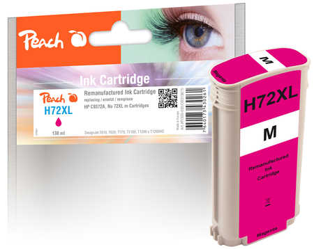 Peach  Tintenpatrone magenta kompatibel zu HP DesignJet T 1100 MFP