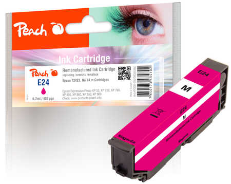Peach  Tintenpatrone magenta kompatibel zu Epson Expression Photo XP-65