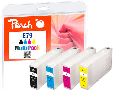 Peach  Spar Pack Tintenpatronen kompatibel zu Epson WorkForce Pro WF-5620 DWF
