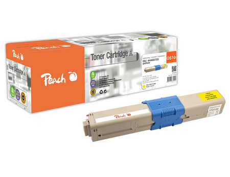 Peach  Tonermodul gelb kompatibel zu OKI MC 561 DN