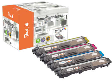 Peach  Spar Pack Tonermodule kompatibel zu Brother MFC-9332 CDW