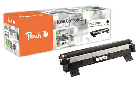 Peach  Tonermodul schwarz kompatibel zu Brother DCP-1610 WVB