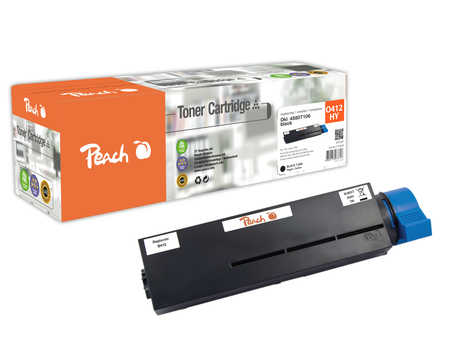 Peach  Tonermodul schwarz kompatibel zu OKI MB 562 dnw