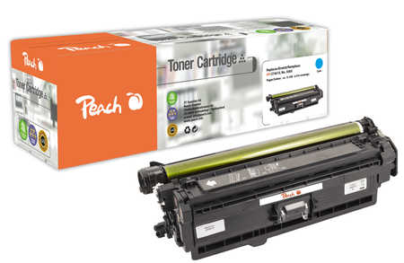 Peach  Tonermodul cyan kompatibel zu HP Color LaserJet Enterprise M 553 Series