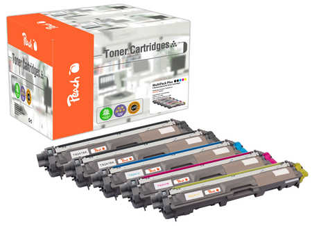 Peach  Spar Pack Plus Tonermodule kompatibel zu Brother MFC-9335 CDW