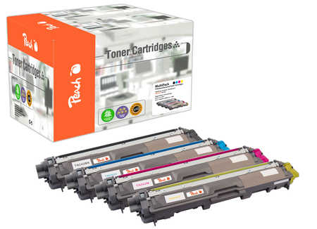 Peach  Spar Pack Tonermodule kompatibel zu Brother MFC-9332 CDW