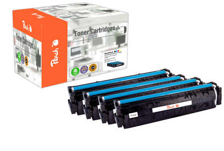 Peach  Spar Pack Tonermodule kompatibel zu HP Color LaserJet Pro MFP M 280 nw