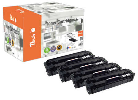 Peach  Spar Pack Tonermodule kompatibel zu Canon iSENSYS MF 633 Cdw