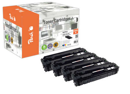 Peach  Spar Pack Tonermodule kompatibel zu Canon iSENSYS MF 633 Cdw