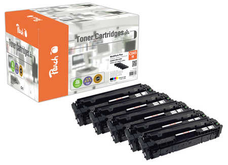 Peach  Spar Pack Plus Tonermodule kompatibel zu Canon iSENSYS MF 633 Cdw