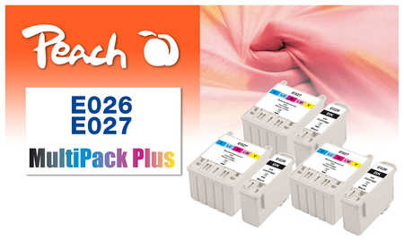 Peach  Spar Pack Plus Tintenpatronen kompatibel zu Epson Stylus Photo 935