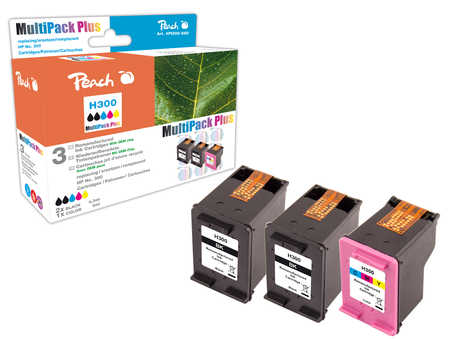 Peach  Spar Pack Plus Druckköpfe kompatibel zu HP PhotoSmart C 4780