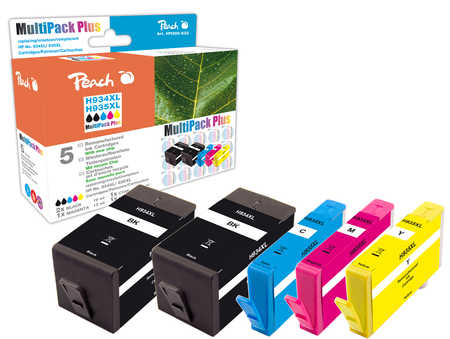 Peach  Spar Pack Plus Tintenpatronen kompatibel zu HP OfficeJet Pro 6830 Series