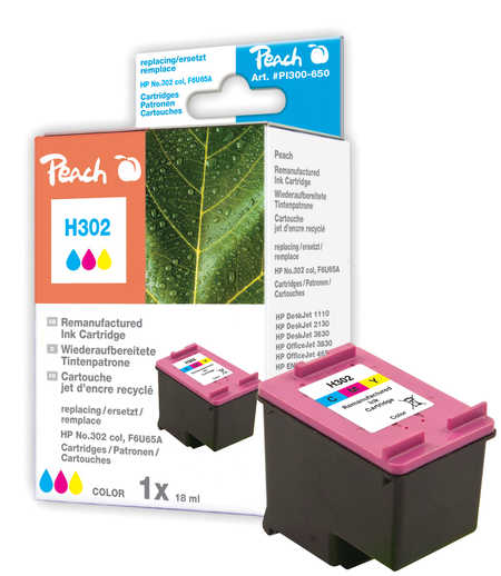 Peach  Druckkopf color kompatibel zu HP OfficeJet 3835