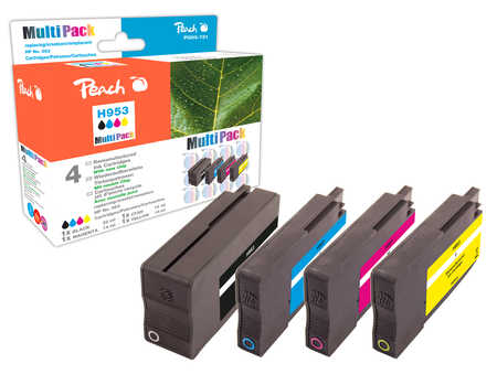 Peach  Spar Pack Tintenpatronen kompatibel zu HP OfficeJet Pro 8718