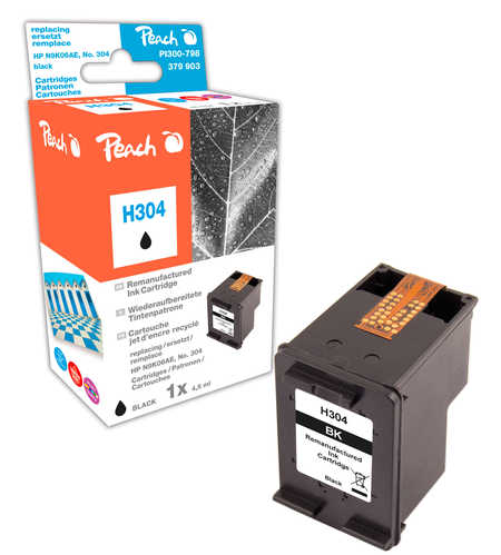 Peach  Druckkopf schwarz kompatibel zu HP DeskJet 3760
