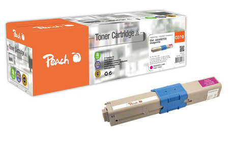 Peach  Tonermodul magenta kompatibel zu OKI MC 561 DN