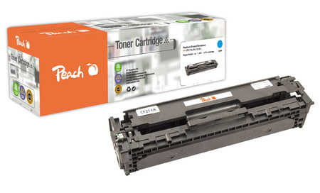 Peach  Tonermodul cyan, kompatibel zu HP LaserJet Pro 200 color M 251 nw