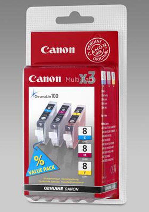 Original  Multipack Tinte color, Canon Pixma MP 530