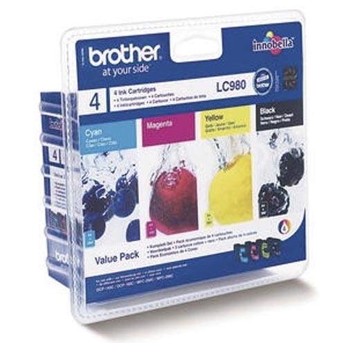 Original  Valuepack Tinte schwarz, color, Brother MFC-255 CW