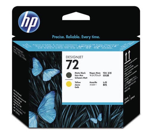 Original  Druckkopf schwarz matt/gelb HP DesignJet T 1100 MFP