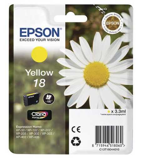 Original  Tintenpatrone gelb Epson Expression Home XP-320 Series