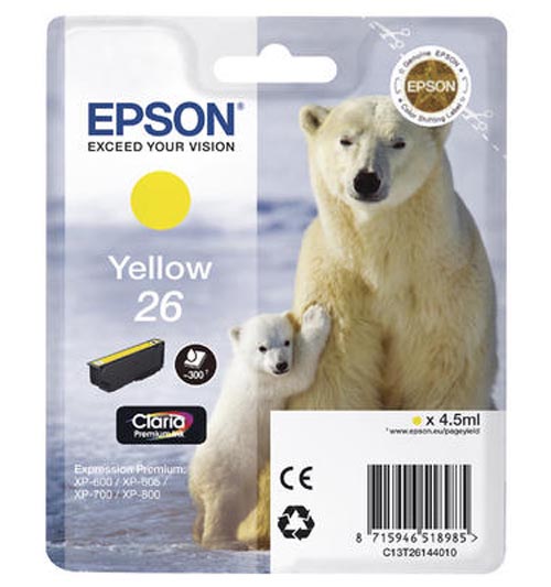Original  Tintenpatrone gelb Epson Expression Premium XP-600