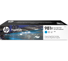Original  Tintenpatrone cyan HP PageWide Enterprise Color MFP 586 dn