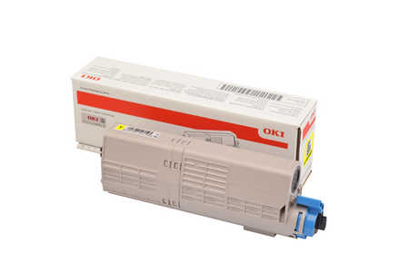 Original  Tonerpatrone yellow OKI MC 563 DN
