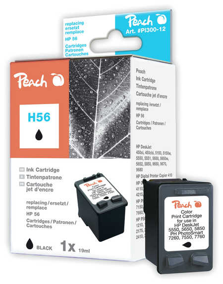 Peach  Druckkopf schwarz kompatibel zu HP Digital Copier Printer 410