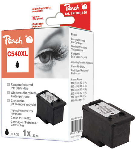 Peach  Druckkopf XL schwarz kompatibel zu Canon Pixma MG 2150