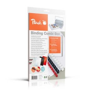 Peach  Plastikbindeset für 12 Dokumente | 36-teilig | PB100-14 