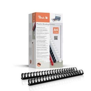 Peach  Binderücken 32mm, für 310 Blatt A4, schwarz, 50 Stück, PB432-02  